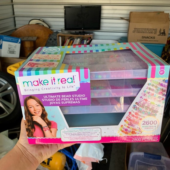 make it real Other - Make It Real - Ultimate Bead Studio. BRAND NEW Jewelry Making Kit 2600 beads